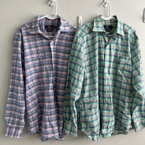 Lot of 2 Vineyard Vines‎ button down shirts M